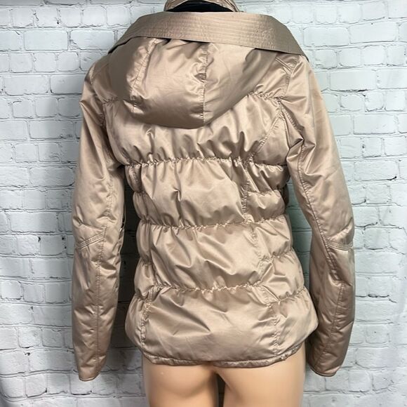 Obermeyer Leighton Champagne or gold full zip winter/ski jacket size 6 - Picture 4 of 16